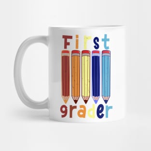 Funny First grader T-shirt Mug